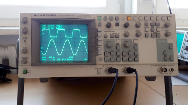 Digitales Oszilloskop Fluke PM3390B (200 MHz)